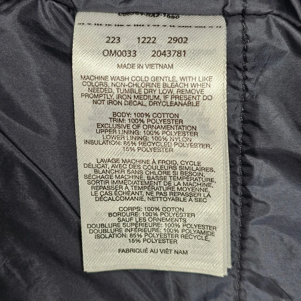 Mountain Hardwear Hooded Jacket Mens Medium Tan Canvas Sherpa Quilted Lined Gorp